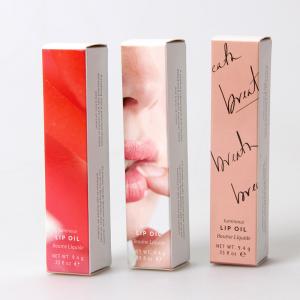China Custom Printing Folding Paper Cosmetic Packaging Box For Lipstick factory
