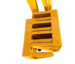 Handheld Antiskid Parking Space Blocker 6mm Rubber Thickness