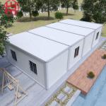 Zontop Modern Luxury Easy Assemble Steel Prefabricated 2 Story Flat Pack Build