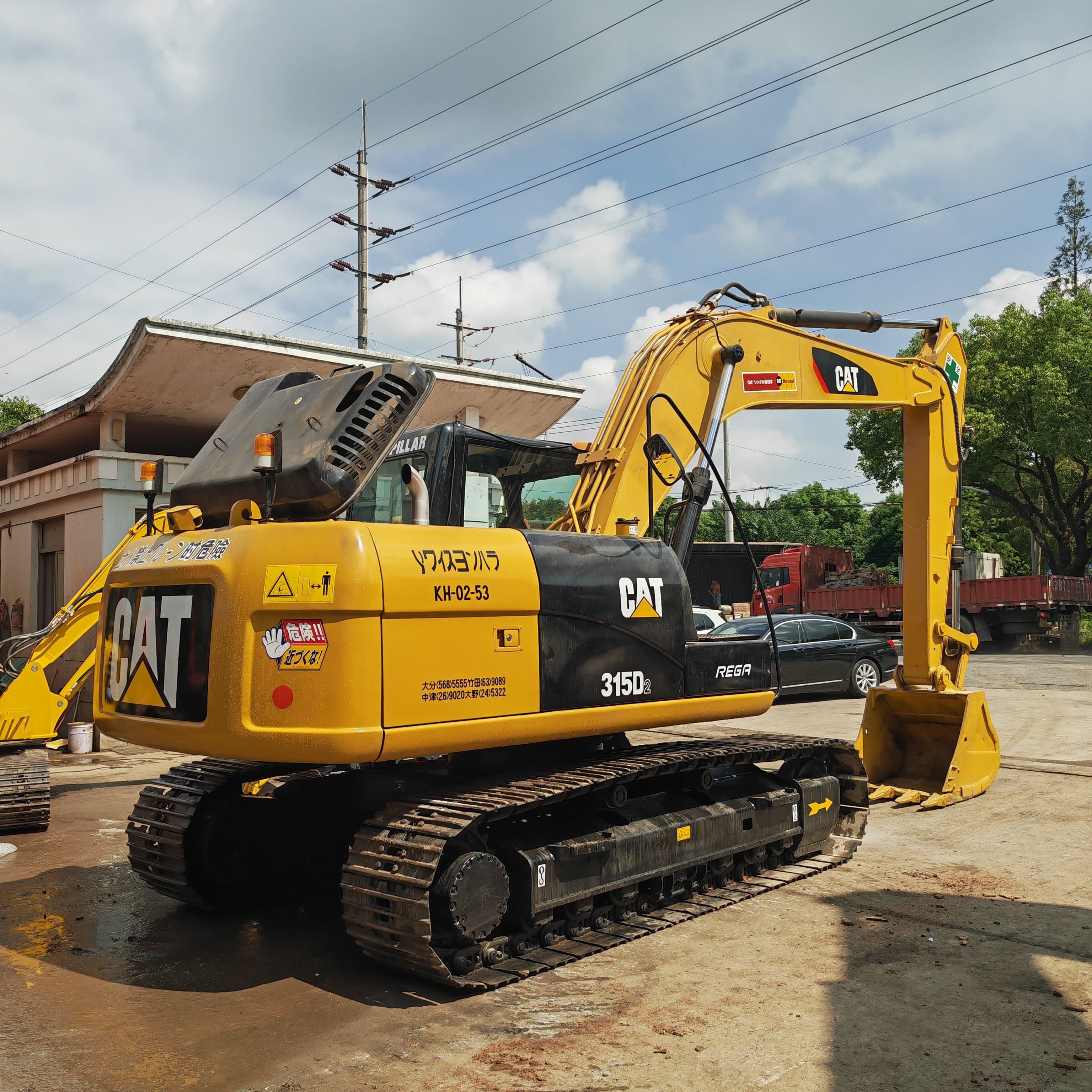 High Performance Hydraulic Used Excavator Cat 315d Second Hand Excavator Cat3165d