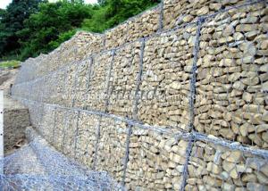 China Rust Proof Gabion Box Hot Dip Galvanized Low Carbon Steel Wire Gabion Mesh Cage factory