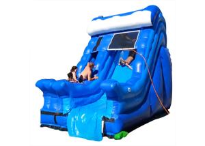 China Popular Commercial Inflatable Water Slides For Adults Customized Size factory