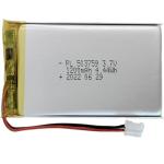 3.7V 1200mAh Rechargeable Lithium Polymer Battery 503759 for Advisement Player