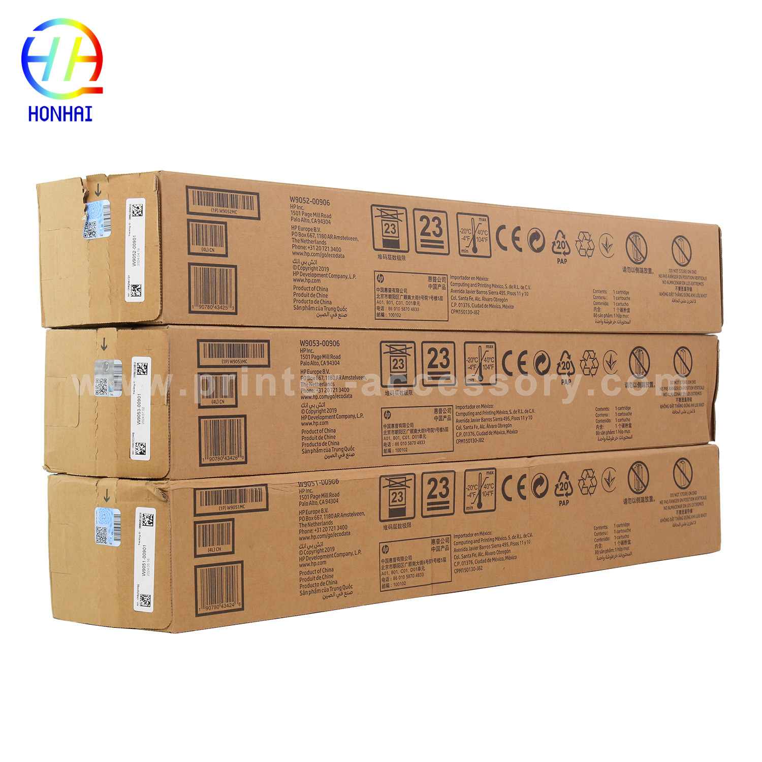 Toner Cartridge for HP Color Managed MFP E87640 E87650 E87660 W9051MC W9052MC W9053MC Printer Toner Cartridge