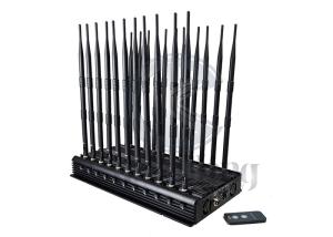 China All In One 22 Channel 5GLTE Mobile Phone Scrambler 2G 3G 4G 5GLTE Wi-Fi2.4G GPS factory
