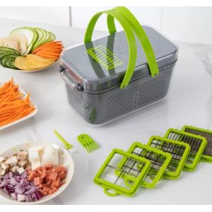 Kitchen Tools Vegetable Fruit Chopper Slicer Manual Vegetable Grater Cutter Set