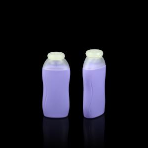 China 250ml Coconut Oil Shampoo White Bottle PE Body Wash Dispenser Bottles factory