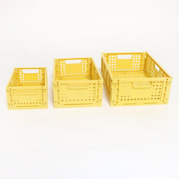 China Multifunctional Kitchen Collapsible Stackable Storage Bins Durable PP Plastic factory