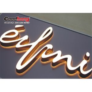 China LED open signs Epoxy Resin Letters Advertising Letter on sale