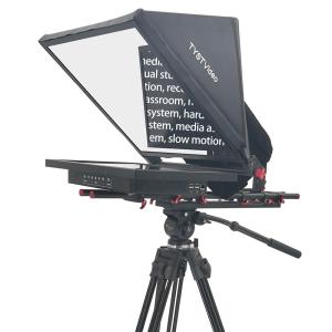 China 21inch Teleprompter Vidrio for Broadcast News On-Camera Type Supported System Windows 7 factory
