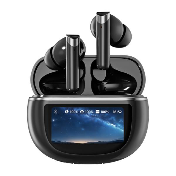 Wireless Earphones Bluetooth 5.4 Touch-Control ANC Earphone 500mAh Fast Charge