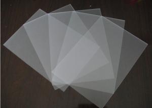 China Rigid Translucent Plastic Sheet 0.2mm - 0.9mm Thickness SGS Certification factory