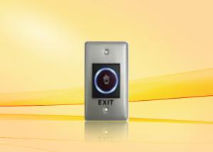 China US Standard Infrared Door Push Button For Access Control , Release Button factory