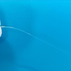 China Custom Made Bending Taper Quartz Glass Rod For Medical Equipment factory