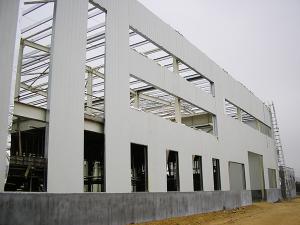 China Customized Size Steel Structure Building With High Load Bearing Capacity factory