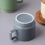 Color Glaze Vintage Coffee Mug Set 6 Ceramic Mug Cup Coffee Retro Stoneware