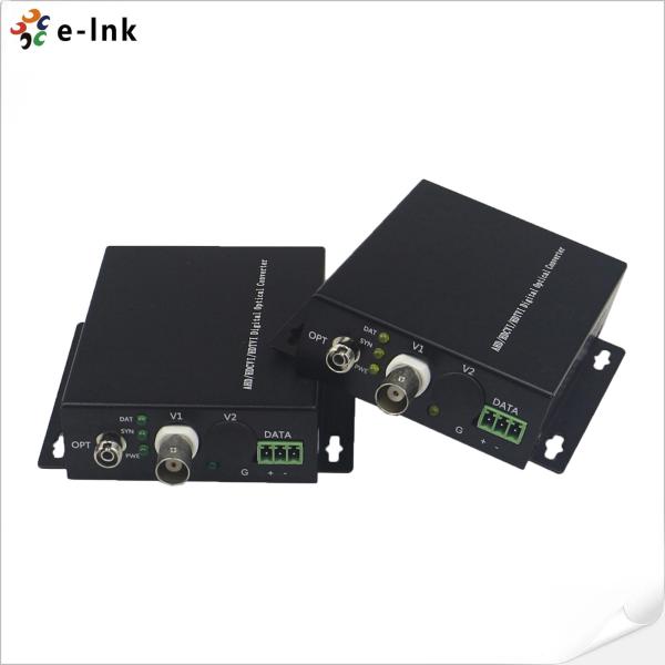 China 1 Channel HD-Video over Optical Fiber Transmitter and Receiver Support HD-AHD/CVI/TVI highest resolution 720P, 1080P. factory