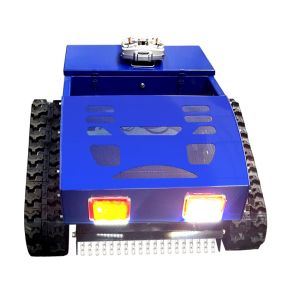 Adjustable Height Battery Powered Automatic Lawn Mower Robotic Remote Control