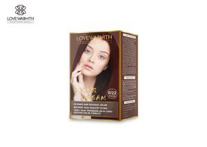 China Long Lasting Hair Color Kit Cream Herbal Extract Formula For Consumers OEM Service factory