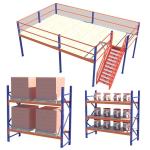 3000kg Heavy Duty Racking 75mm Welded Storage Rack For Goods