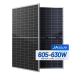 JA 605W 610W 615W Mono Facial Solar Panel IP68 22.5% Efficiency