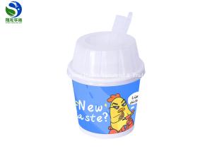 China Lightweight Custom Disposable Paper Ice Cream Cups Double PE With Logo factory