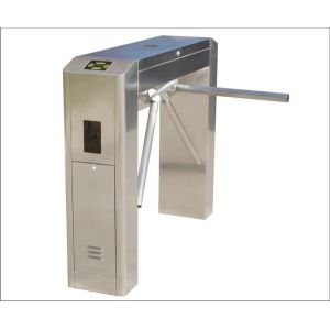 Access Control Swing Barrier Gate , Turnstile Security Systems 304 Stainless