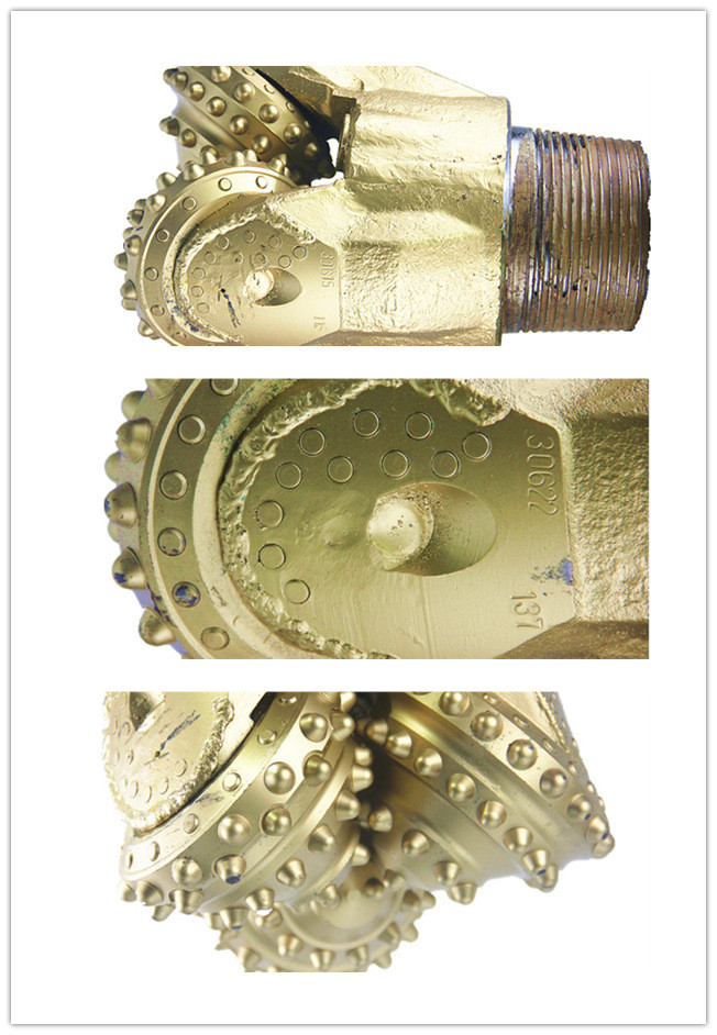 Antiwear Hard Drill Bits , Tricone Rock Roller Bits For Soft - Medium Formation