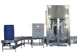 China Electric Oil Filling Line With Roller Conveyor 220v Coating Filling Production Line Fully Automatic Production Line factory