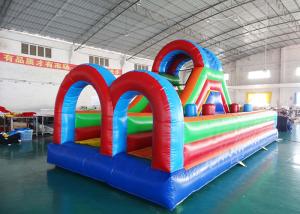 China Outdoor Inflatable Sports Games, Inflatable Obstacle Course Games factory