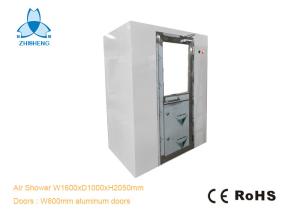 China Personal Cleanroom Air Shower To Malaysia Big Casing Stainless Steel Swing Doors factory