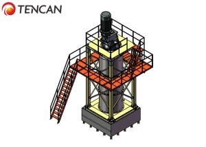 China Ferro Manganese Alloy Ultrafine Wet Grinding Vertical Cell Mill 1750KW factory