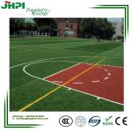 Basketball court artificial lawn green school playground outdoor stadium