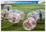 Red And Blue Inflatable Human Bumper Ball Bubble Football Suits LOGO Acceptable