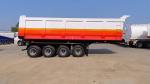 Heavy Duty Dump Truck Trailer Wheel Base 1310mm 16 Tire Number