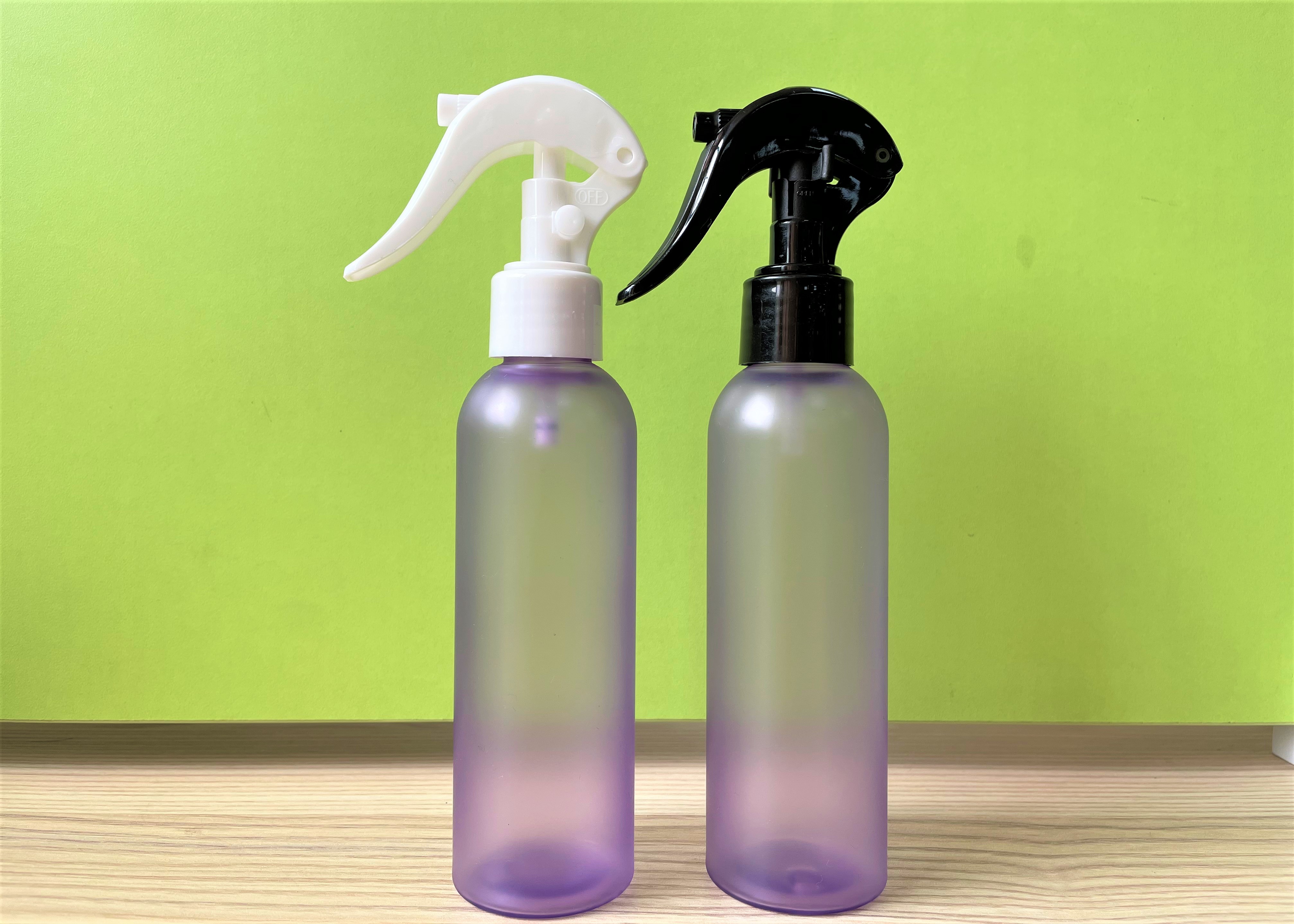 Trigger Sprayer 150ml Boston Round PET Bottle For Cleaning Home