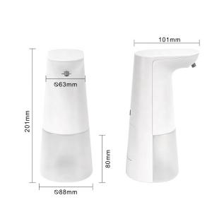 China 0.26S Countertop Touchless Hand Sanitizer Dispenser 250ML Antibacterial Gel factory