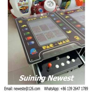 China European Like PAC MAN Cocktail Table Mini Coin Operated Video Arcade Cabinet Game Machine factory