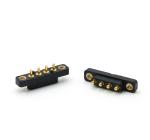 4 Pin Spring Loaded Electrical Connectors Male And Female Pogo Pins Connector
