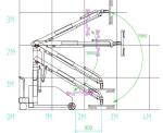 24V DC Electric Mobile Glass Lifting Crane with Customization Option and Vacuum