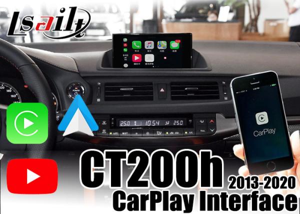 Light Weight Lsailt Carplay Interface Wireless / Wired For Lexus CT200h 2013