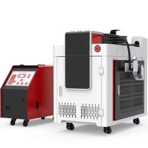 China 1500w 2000w 3000w Fiber Handheld Laser Welder for Metal Stainless Steel Aluminum Portable 4 in 1 Laser Welding Machine factory