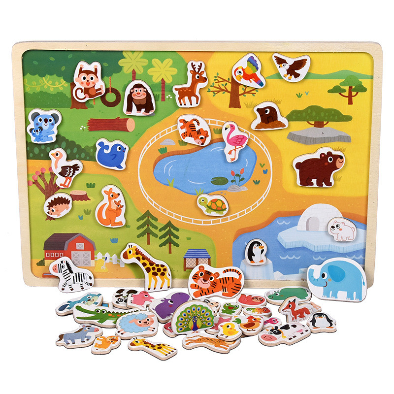 Picture Print Jigsaw Puzzle , Waterproof Cardboard Custom Childrens Puzzles Maker