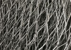 China 2mm Stainless Steel Cable Aviary Wire Netting Easy For Installation factory