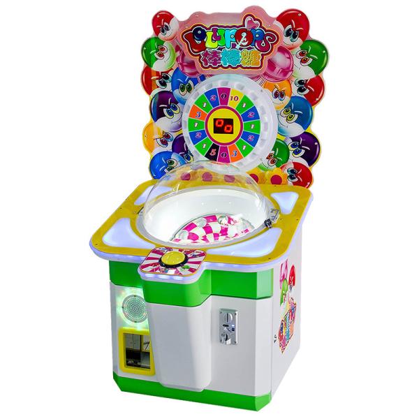 China Kids Prize Redemption Machine Candy Arcade Lollipop Vending Machine factory