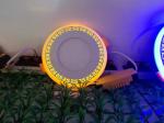 18 + 6W LED Recessed Panel Light High CRI With Aviation Aluminum + Acrylic