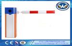 Round Arm Toll Barrier Gate , 0.9 Sec 4 Meters Electric Barrier Gate System