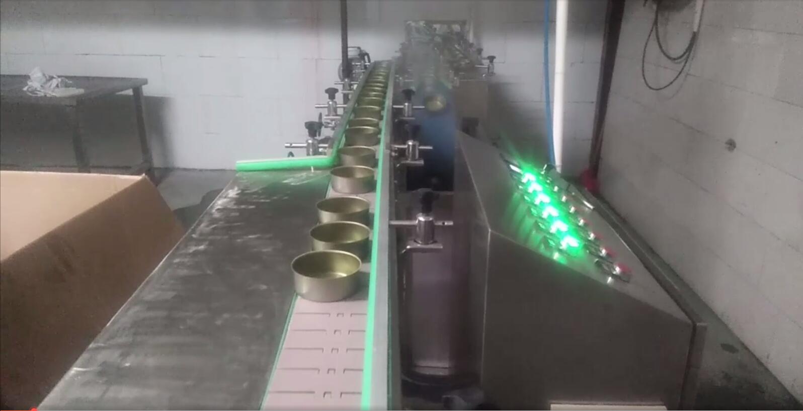 Canned Tuna Starfish Sardine Fish Production Line Canned Machine