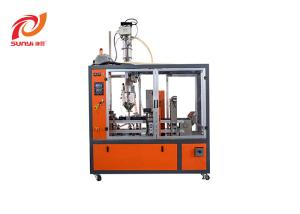 China Double Lanes European Standard Nespresso Coffee Capsule Filling Sealing Machine Nespresso capsule Filling Maker factory