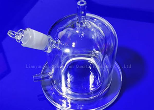 Quartz Bell Jar Quartz Glass Vacuum Bell Jar Science Lab Glassware CNC Machining
